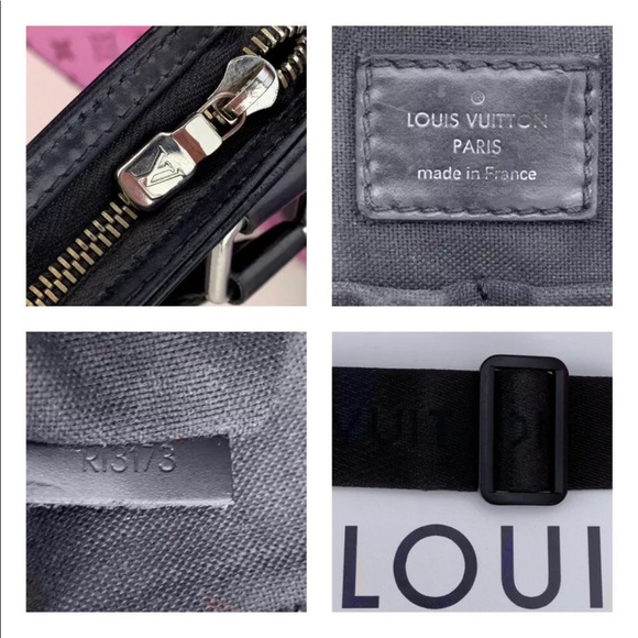 Authentic Louis Vuitton Thomas Damier Graphite Crossbody PM RI3173 France Bag - Picture 10 of 12